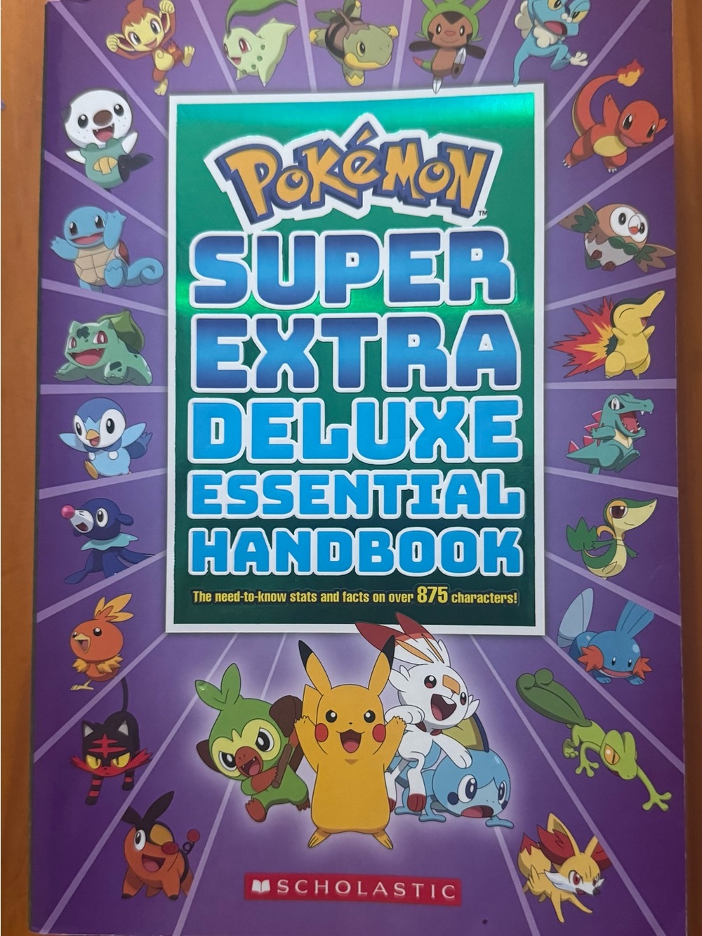 Scholastic Pokémon Super Extra Deluxe Essential Handbook